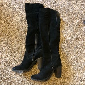 Dolce Vita Over the Knee Boots, black, 8.5